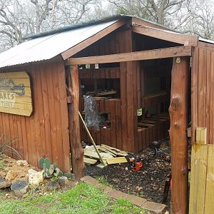 New exhibit area under construction