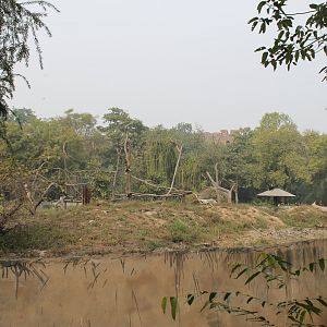 Lion-tailed Macaque enclosure
