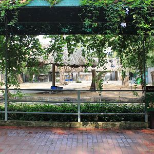 example of antelope enclosure (Gemsbok)