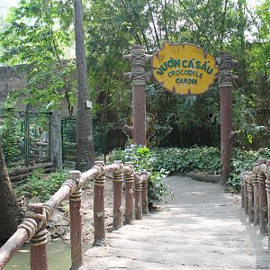 entry to the Crocodile Garden