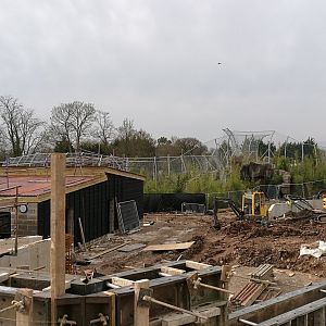 Another view of islands construction