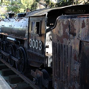 Detroit Zoo - Old Zoo Train engine