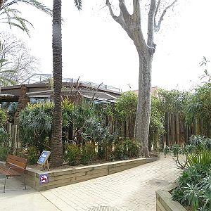 Entrance to Komodo Dragon area