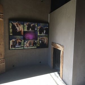 Inside the bear tower