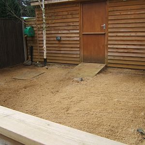 18/3/2017 View of Tortoise hard standing