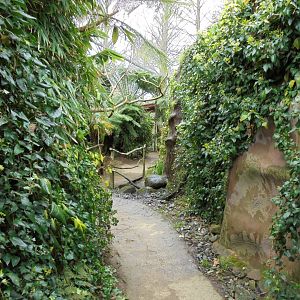 Upon entering the main exhibit