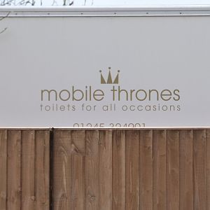 for the royal visitor?