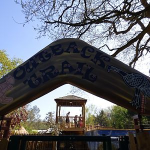 Entrance to 'Outback Trail'