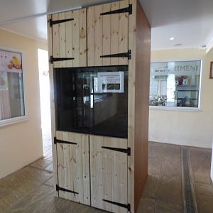 New Amphibian Exhibit in the Animal Resource Centre