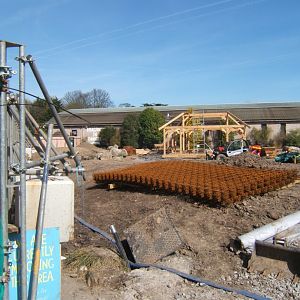 26/3/2017 Childrens play area construction work