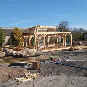 26/3/2017 Childrens play area construction work