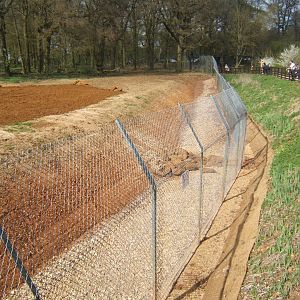 2/4/2017 New Hunting Dogs enclosure