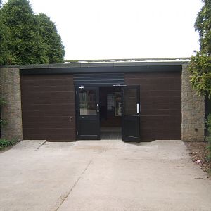 16/4/2017 View of the new door position in the South American Monkey House