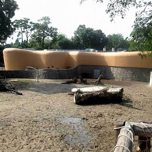 Terai Pavilion and second part Indian Rhinos enclosure (also Indian Muntjacs) - 08.2013