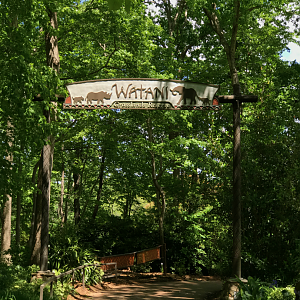 Watani Grasslands Sign