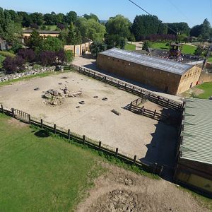 View of White Rhino Hardstand- 2016