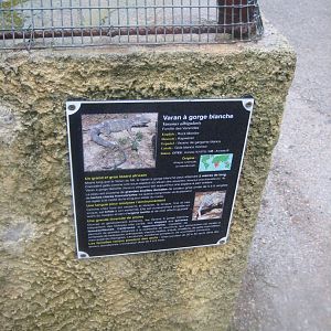 Reserve Africaine de Sigean - Signage example