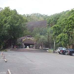 View of the Large Walkthrough Aviary
