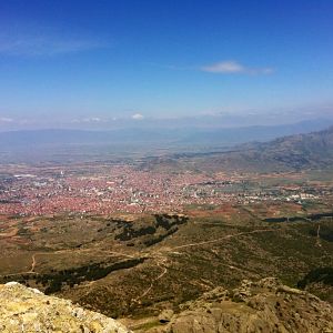 23th April, 1,200 m above sea level - above town of Prilep