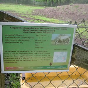 Glad Zoo - Signage example