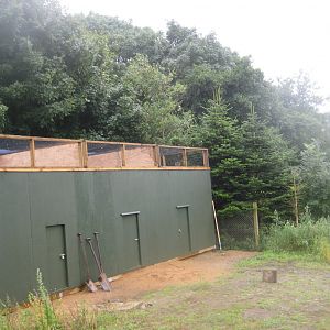 Glad Zoo - Off-show bird of prey aviaries