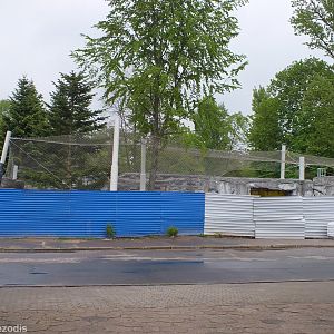 Snow Leopard Enclosure Construction Progress