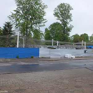 Snow Leopard Enclosure Construction Progress