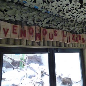 Beaded Lizard Signage