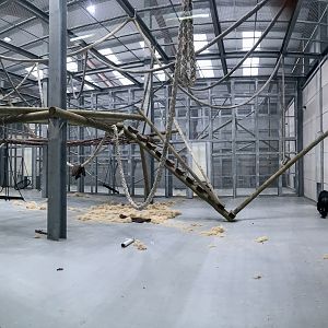 Chimpanzee house : Wingham : 06 May 2017