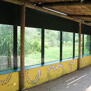 Tiger enclosure