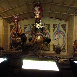 Calusa Leader's House Interior