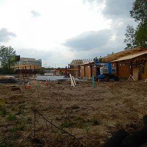 5/17/2017 - Second Entrance Construction