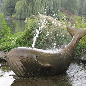 Whale Sculpture