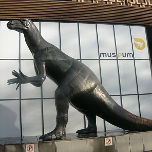Iguanodon sculpture