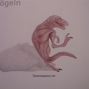 Well, it is supposed to be a Tyrannosaurus hatchling