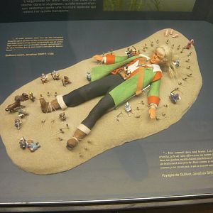 Gulliver and Lilliputians