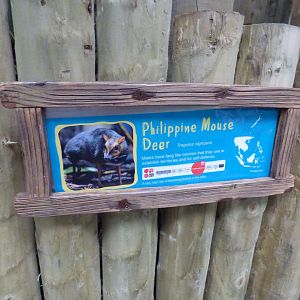 Mouse Deer Signage