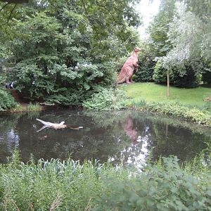 Tierpark Hagenbeck - Saurier-Teich