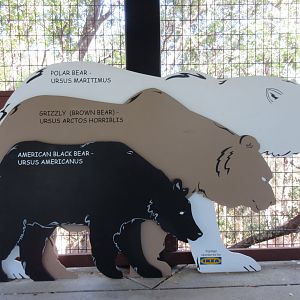 American Black Bear Exhibit - Sign