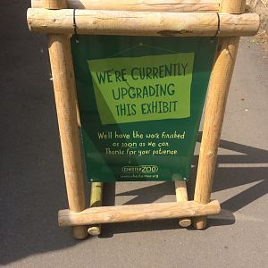 Sign outside Tapir and Buffalo house