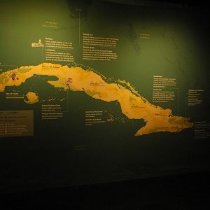 Map of Cuba