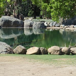 African Adventure - see the divide in the water?