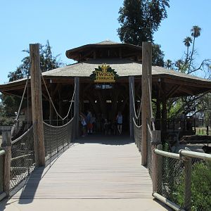 African Adventure - Giraffe Feeding Platform + Lookout