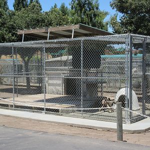 Empty Exhibit (soon to be demolished)