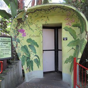 Hummingbird Aviary Entrance