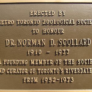 Gaur Pavilion Plaque