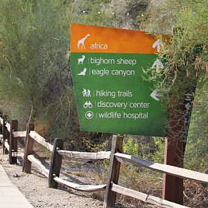 example of new directional signs