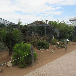 Row of Aviaries