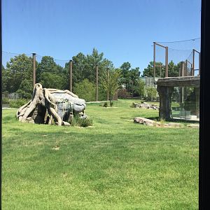 Lost Kingdom - view from inside restaurant