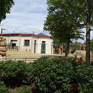 New Giraffe/Mountain zebra enclosure